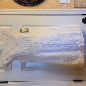 NWT Lilly Pulitzer Sofia Shift Dress Resort White Lace Women's Size 2